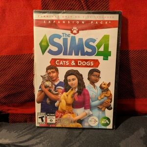 CCO 5 for $25 The Sims 4 Cats & Dogs Expansion Pack PC DVD ROM Game New Sealed